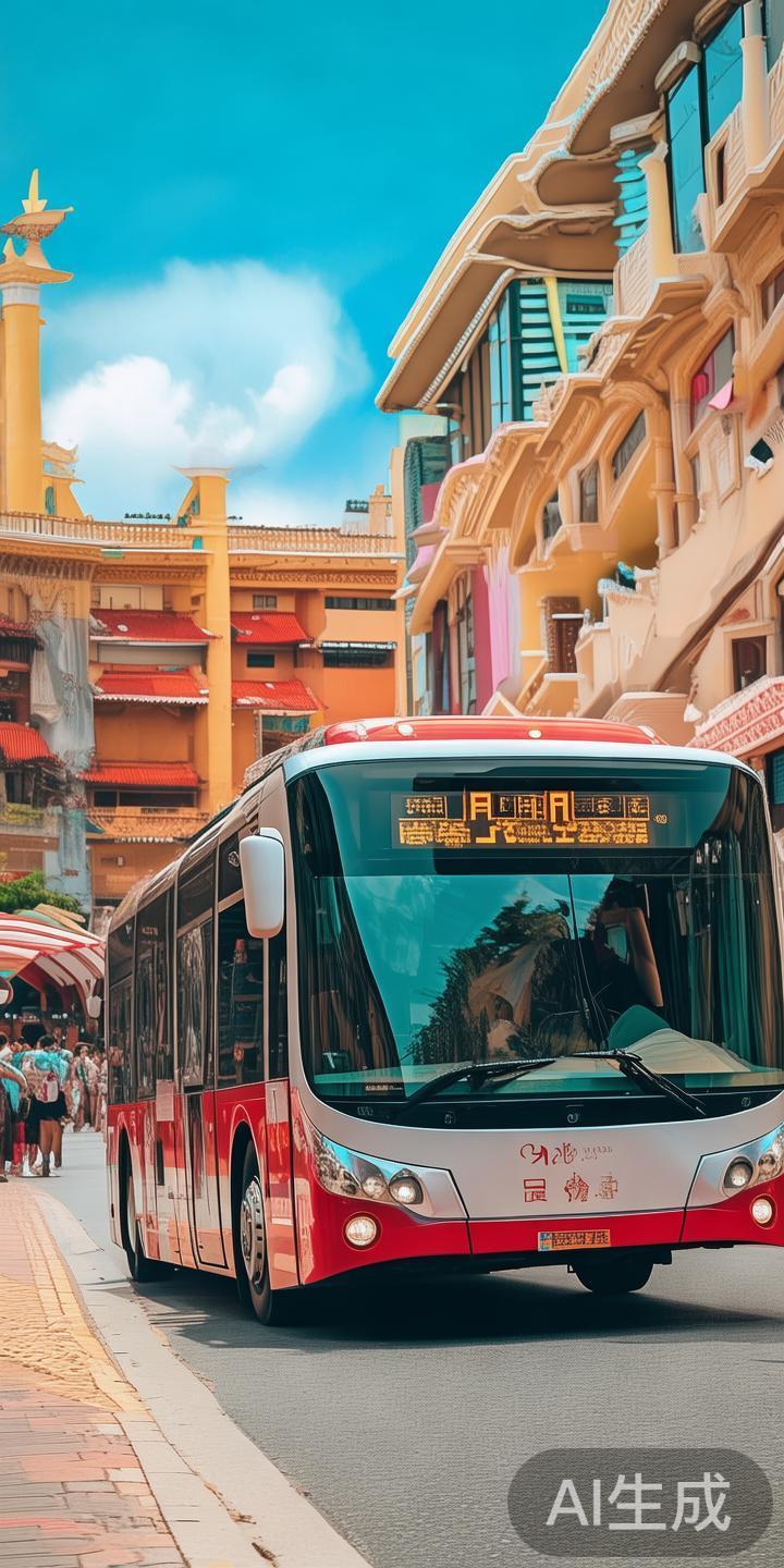 乘坐澳门巴士：可搭乘跨越威尼斯人和新葡京的多条线路