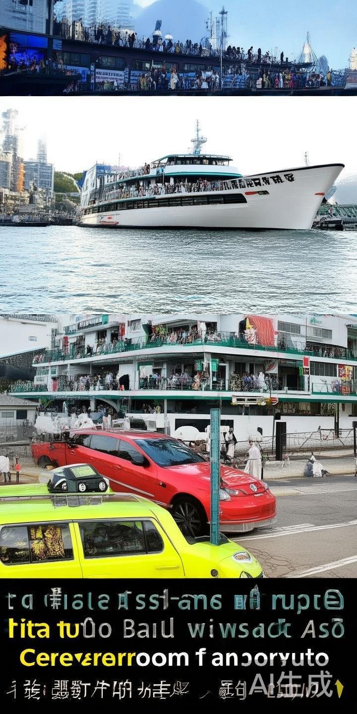 从港澳码头或澳門外港渡轮码头出发
乘坐的士约10